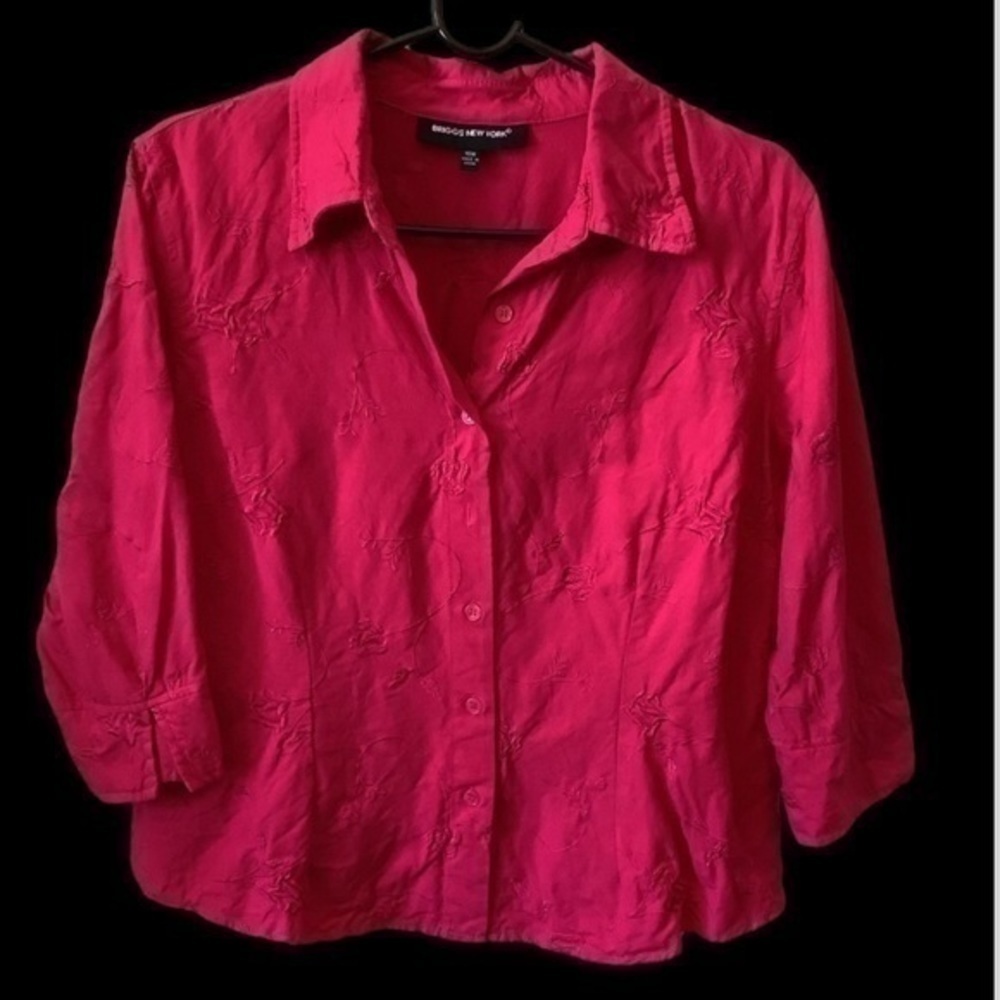 Briggs New York embroidered blouse - Picture 2 of 6